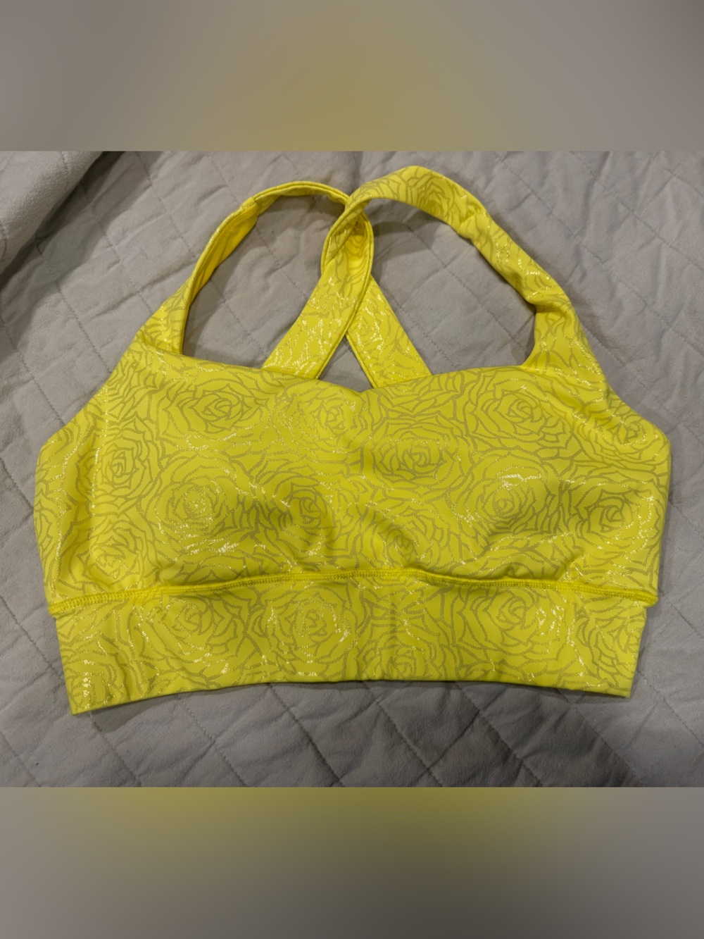 Crowned Athletics Disney Enchanted Rose XL Sports Bra